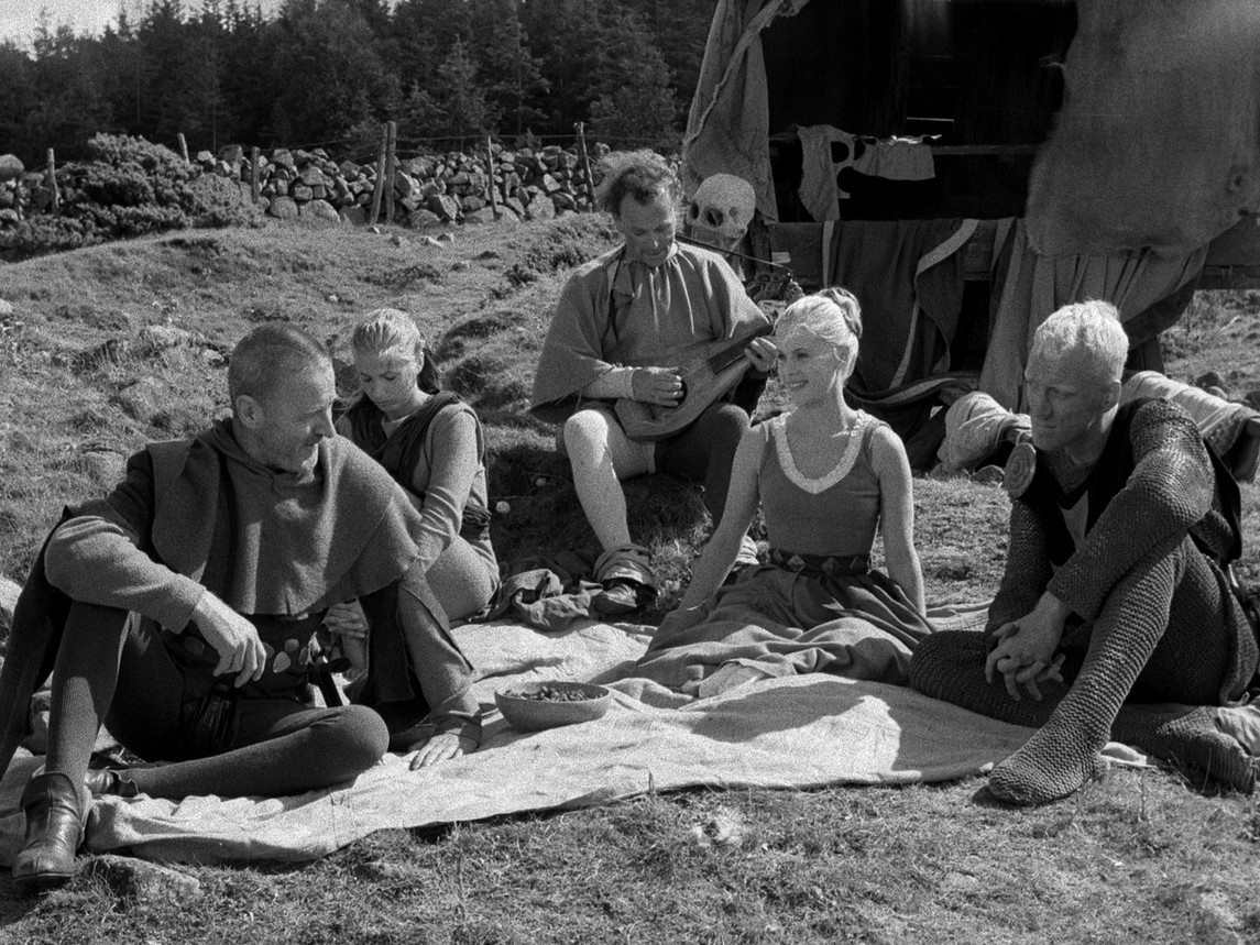 «Седьмая печать» - «Det sjunde inseglet»  (Ингмар Бергман, 1957) - фильм (фото, кадр)