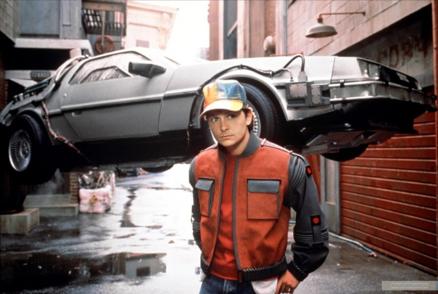 «Назад в будущее II» - «Back to the Future II» (Роберт Земекис,1989) — Майкл Дж. Фокс («Марти Макфлай») - фильм (фото, кадр)