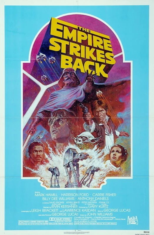 «Звездные войны». Оригинальная трилогия: Эпизод V — Империя наносит ответный удар (1980) - фильм (постер)